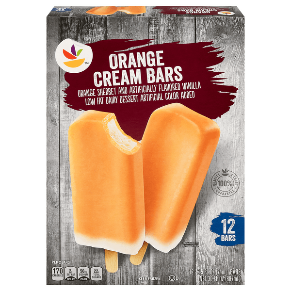 Save on Stop & Shop Cream Bars Orange 12 ct Order Online Delivery