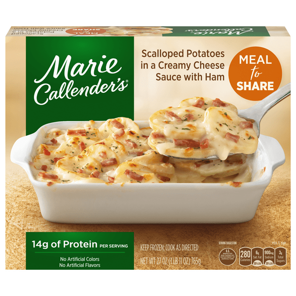 Save on Marie Callender's Meal to Share Scalloped Potatoes In Cheese