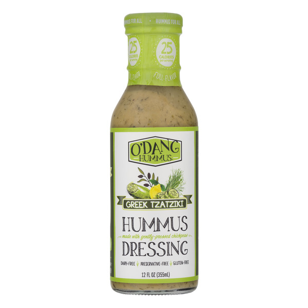 Save on O'Dang Greek Tzatziki Hummus Dressing Gluten Free Order Online