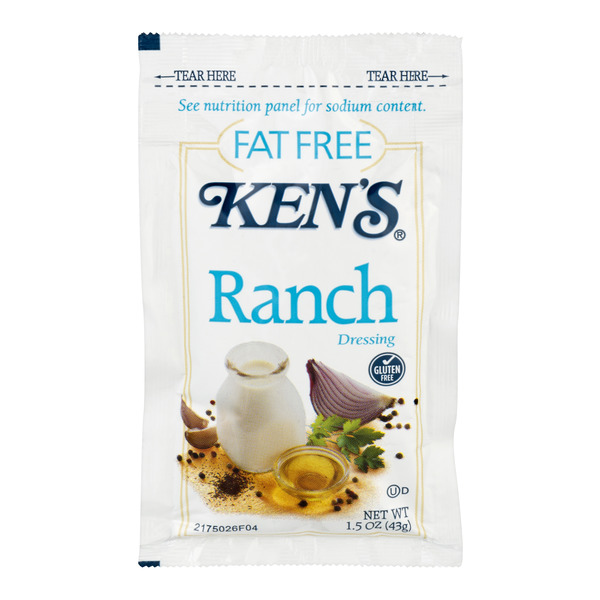 Save on Ken's Dressing Ranch Fat Free Single Serve Cup Order Online
