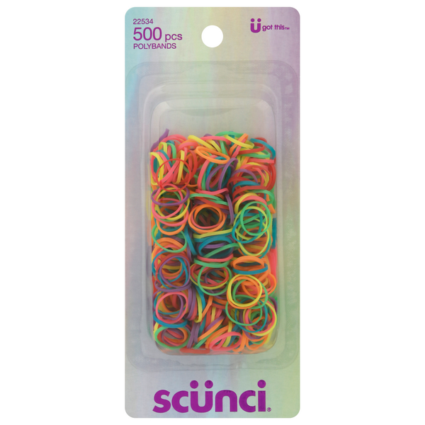 Save on Scunci Polybands Hair Bands Order Online Delivery MARTIN'S