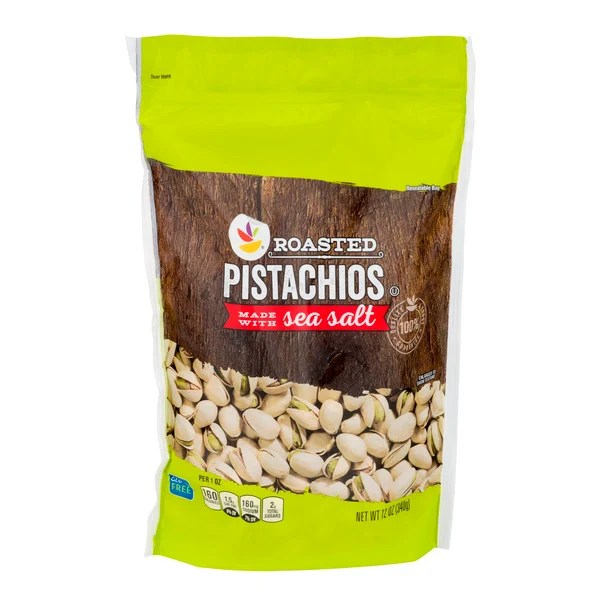 Save on Our Brand Roasted Pistachios with Sea Salt Order Online