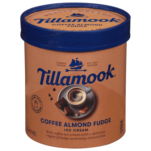 Save on Tillamook Ice Cream Coffee Almond Fudge Order Online Delivery