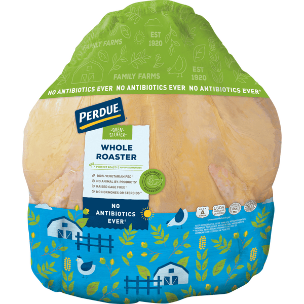 Save on Perdue Oven Stuffer Chicken Whole Roaster All Natural Fresh