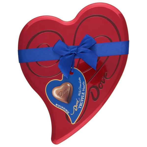 Save on DOVE Truffle Hearts Milk Chocolate Candy Gift Box Valentine