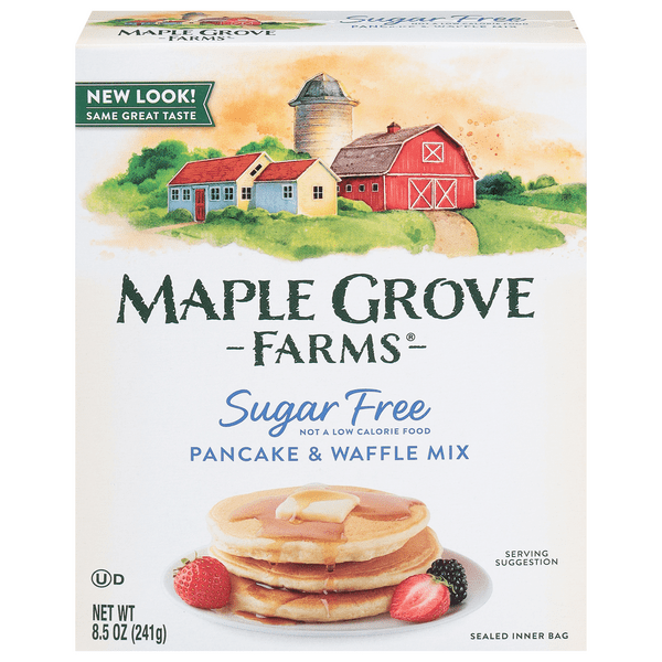 Save on Maple Grove Farms Pancake & Waffle Mix Sugar Free All Natural