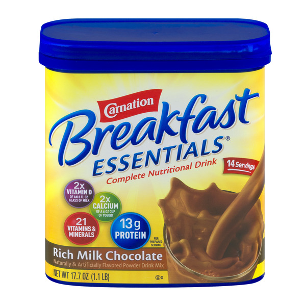 Save on Carnation Breakfast Essentials Nutritional Drink Mix Rich Milk