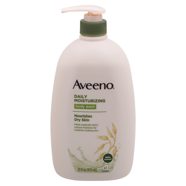 Save on Aveeno Daily Moisturizing Body Wash Dry Skin Lightly Scented