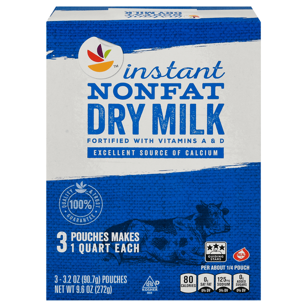 Save on Stop & Shop Instant Dry Milk Nonfat 3 ct Order Online