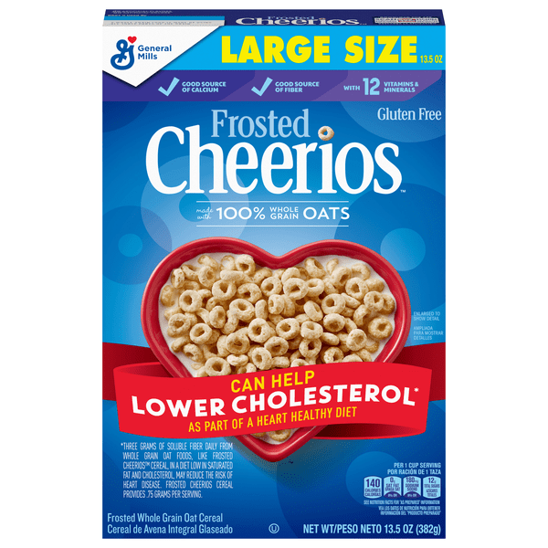 Save on General Mills Cheerios Cereal Frosted Large Gluten Free Order Online Delivery Food Lion