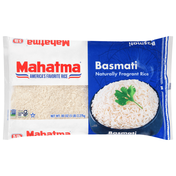 Save on Mahatma Basmati Rice Naturally Fragrant Gluten Free Order