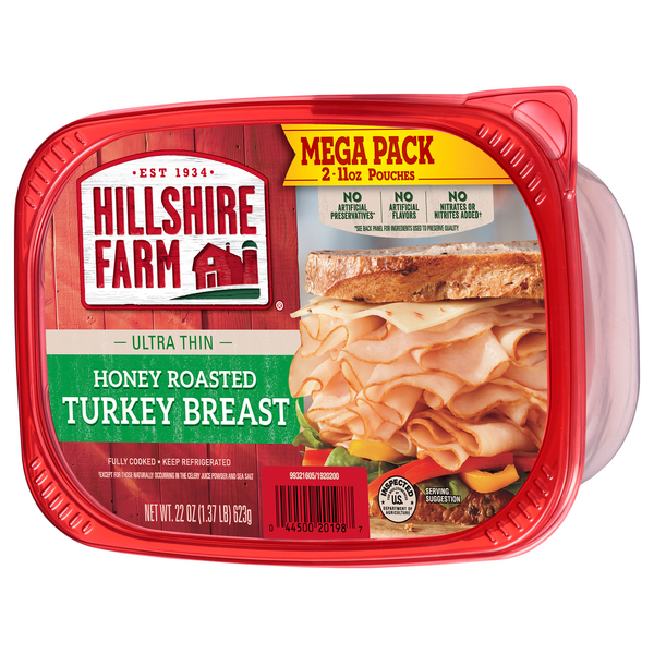 Save on Hillshire Farm Turkey Breast Honey Roasted Ultra Thin Sliced