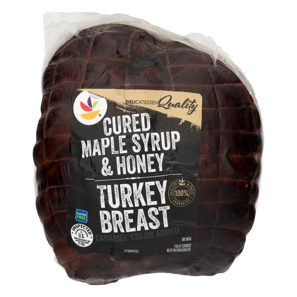 Save on Our Brand Deli Turkey Breast Cured Maple Syrup & Honey (Shaved