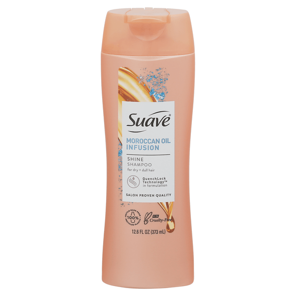 Save on Suave Moroccan Oil Infusion Shine Shampoo for Dry & Dull Hair