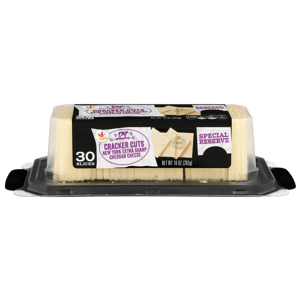 Save on Our Brand New York Extra Sharp White Cheddar Cheese Cracker