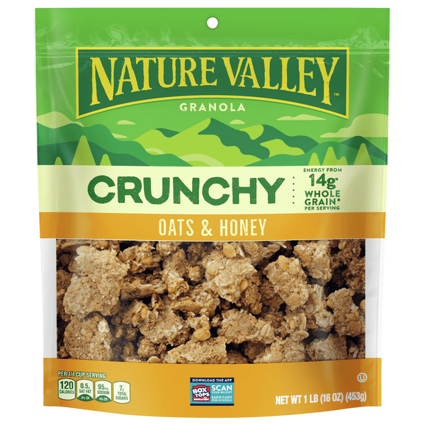 Save on Nature Valley Crunchy Granola Oats & Honey Order Online