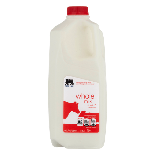 Save on Food Lion Vitamin D Whole Milk Order Online Delivery Food Lion