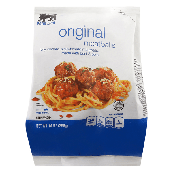 Meatballs Order Online & Save Food Lion