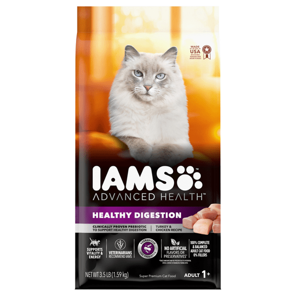 Save on IAMS Advanced Health Healthy Digestion Adult Dry Cat Food