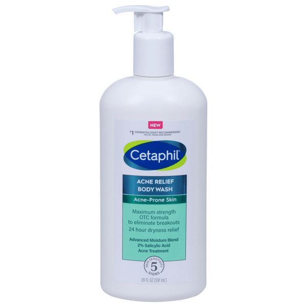 Save on Cetaphil Acne Relief Body Wash Pump Salicylic Acid Order Online
