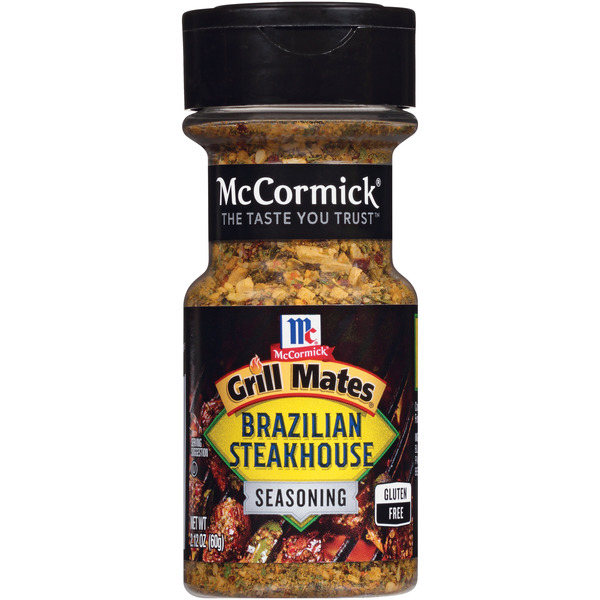 Save on McCormick Grill Mates Brazilian Steakhouse Seasoning Gluten