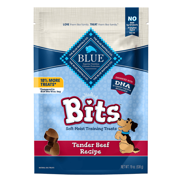 Save on BLUE Bits Dog Training Treats Tender Beef Recipe Order Online