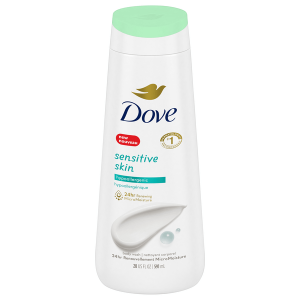 Save on Dove Sensitive Skin Body Wash Hypoallergenic Order Online