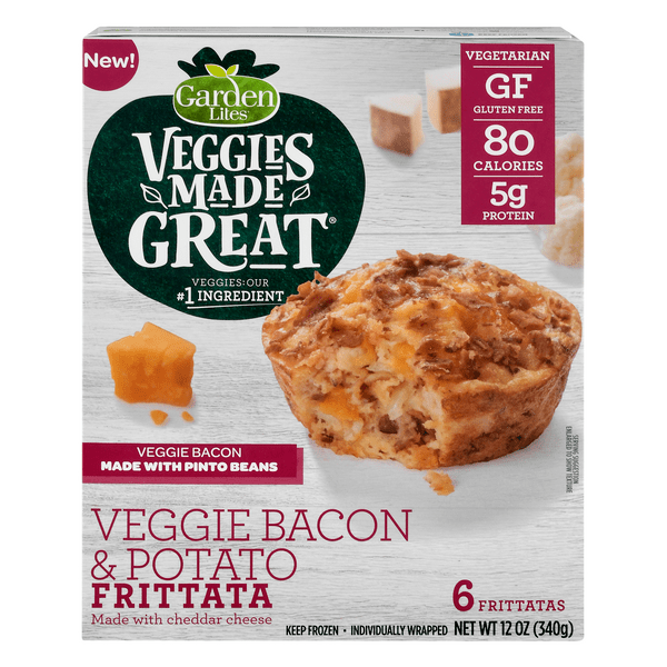 Save on Garden Lites Veggies Made Great Frittata Veggie Bacon & Potato