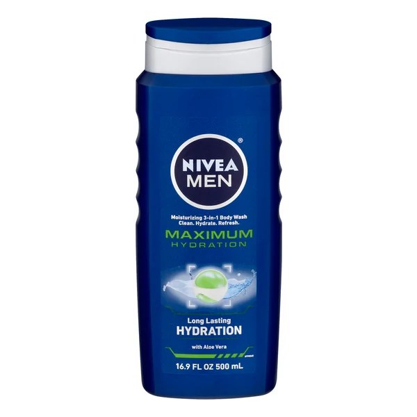 Save on Nivea Men 3in1 Body Wash Maximum Hydration with Aloe Vera