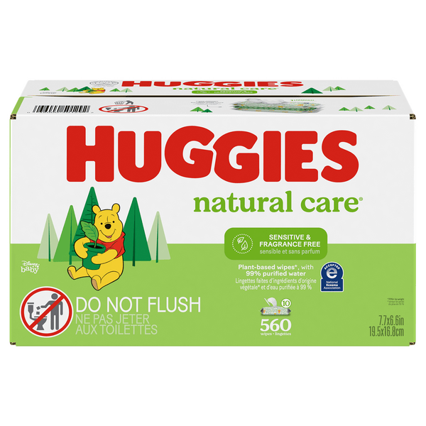 Save on Huggies Natural Care Disney Baby Wipes Fragrance Free 56 ct