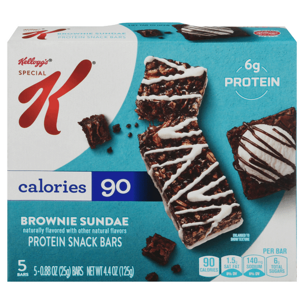 Save on Special K Protein Snack Bars Brownie Sundae 5 ct Order Online