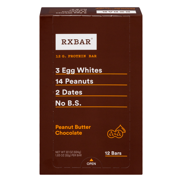 Save on RXBAR Protein Bar Peanut Butter Chocolate 12 ct Order Online