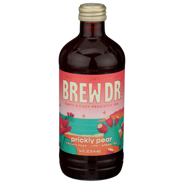 Save on Brew Dr. Prickly Pear Kombucha Organic Limited Release Order