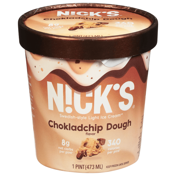 Save on Nick's SwedishStyle Ice Cream Chokladchip Dough Light Order