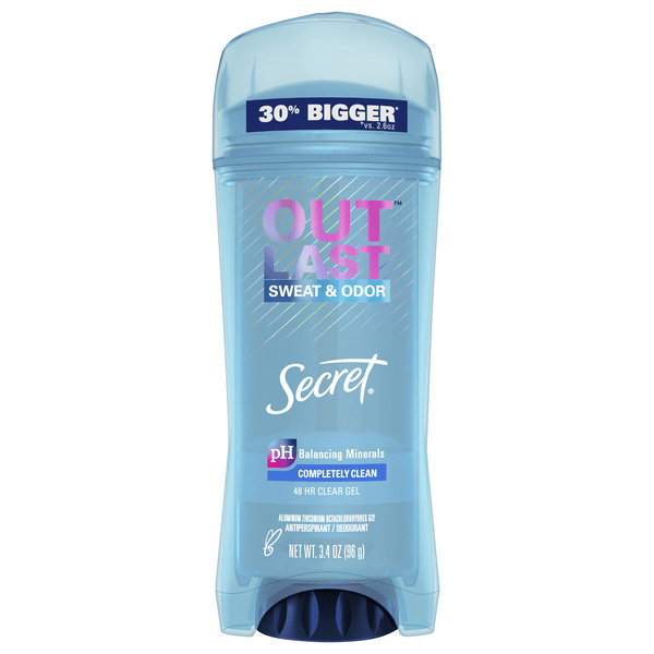 Save on Secret Outlast Sweat & Odor Antiperspirant Deodorant Completely
