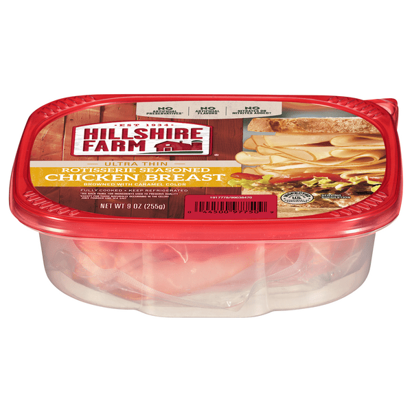Save on Hillshire Farm Chicken Breast Rotisserie Seasoned Ultra Thin