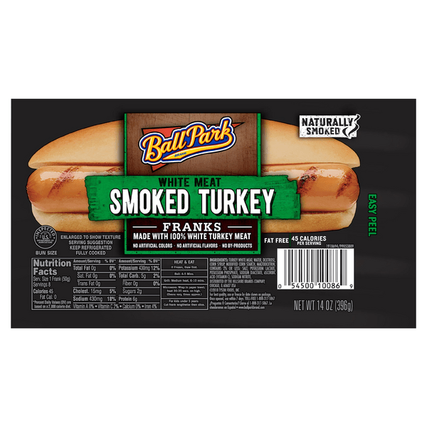 Ballpark Turkey Hot Dogs Nutrition Facts Besto Blog
