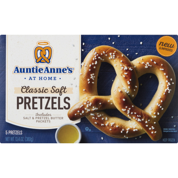 Save on Auntie Anne's Soft Pretzels Classic 5 ct Order Online