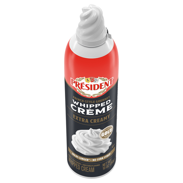 Save on President Whipped Creme Extra Creamy Order Online Delivery