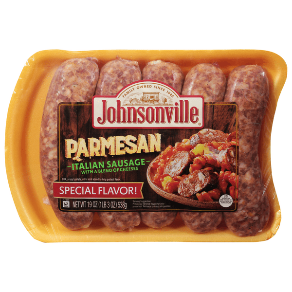 Save on Johnsonville Italian Sausage Parmesan 5 ct Order Online