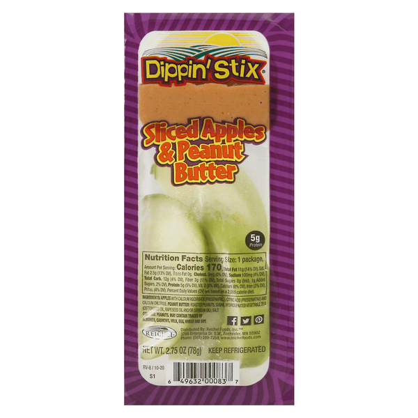 Save on Dippin' Stix Apples Sliced & Peanut Butter Order Online
