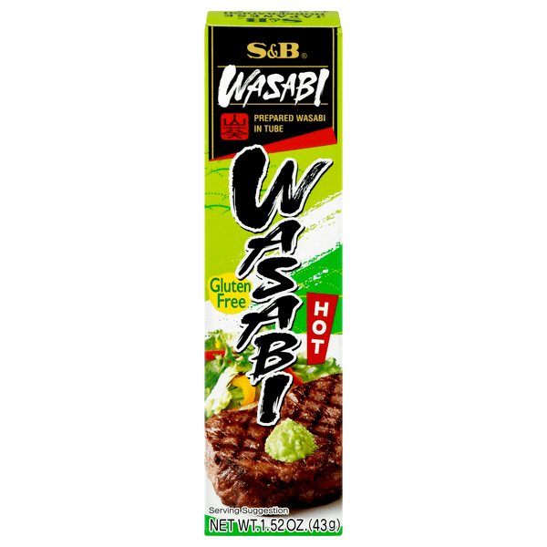 Save on S&B Wasabi in Tube Prepared Order Online Delivery Stop & Shop