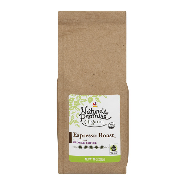 Save on Nature's Promise Coffee Espresso Roast (Ground) Order Online