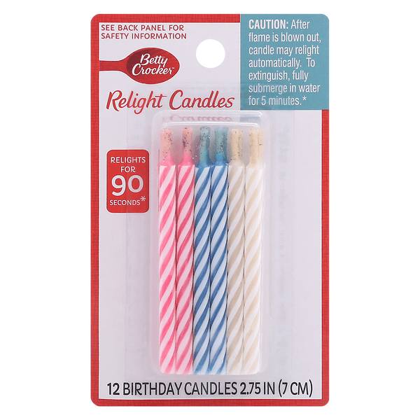 Save on Betty Crocker Birthday Candles Relight Order Online Delivery