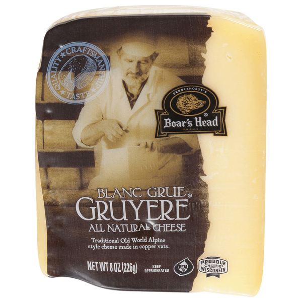 Save on Boar's Head Blanc Grue Gruyere Cheese Block Order Online