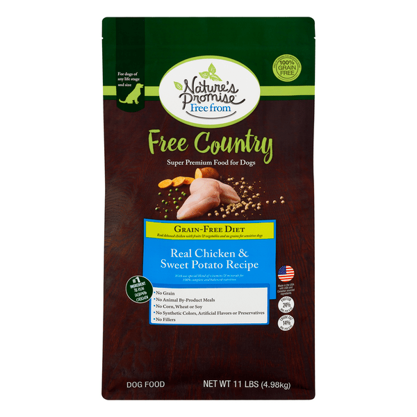 Save on Nature's Promise Dry Dog Food Chicken & Sweet Potato Grain Free