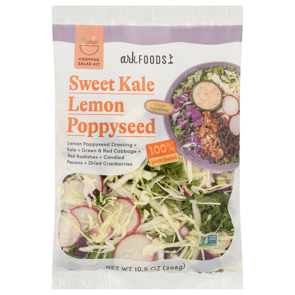 Save on Ark Foods Sweet Kale Poppyseed Lemon Chopped Salad Kit Order