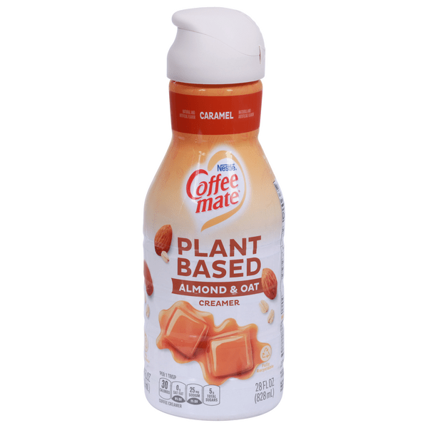 Save on Nestle Coffeemate Plant Based Almond & Oat Creamer Caramel