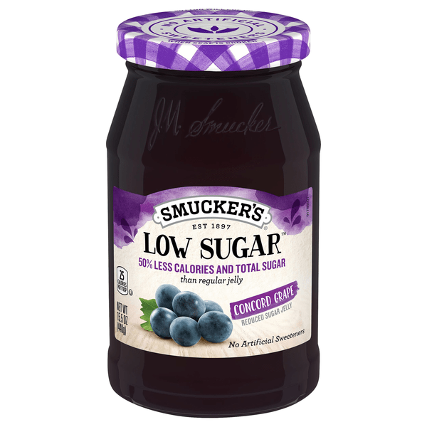 Save on Smucker's Jelly Concord Grape Low Sugar Order Online Delivery Giant