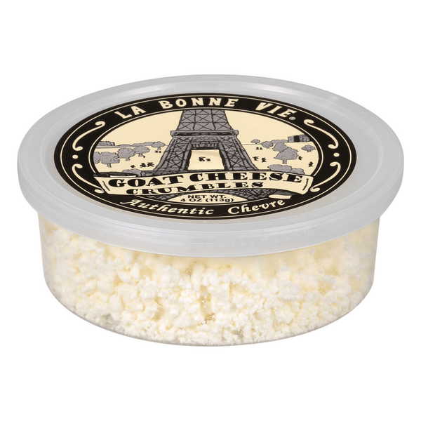Save on La Bonne Vie Goat Cheese Crumbles Order Online Delivery GIANT